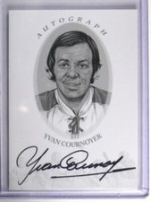 2010-11 ITG Enshrined Autographs Silver Yvan Cournoyer auto autograph #AYC