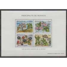 Monaco - Blocs et feuillets - 1996 - No BF74 - Flore