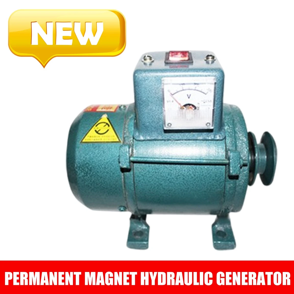 Generator High Power 3500W 220V Pulley Type Permanent Magnet