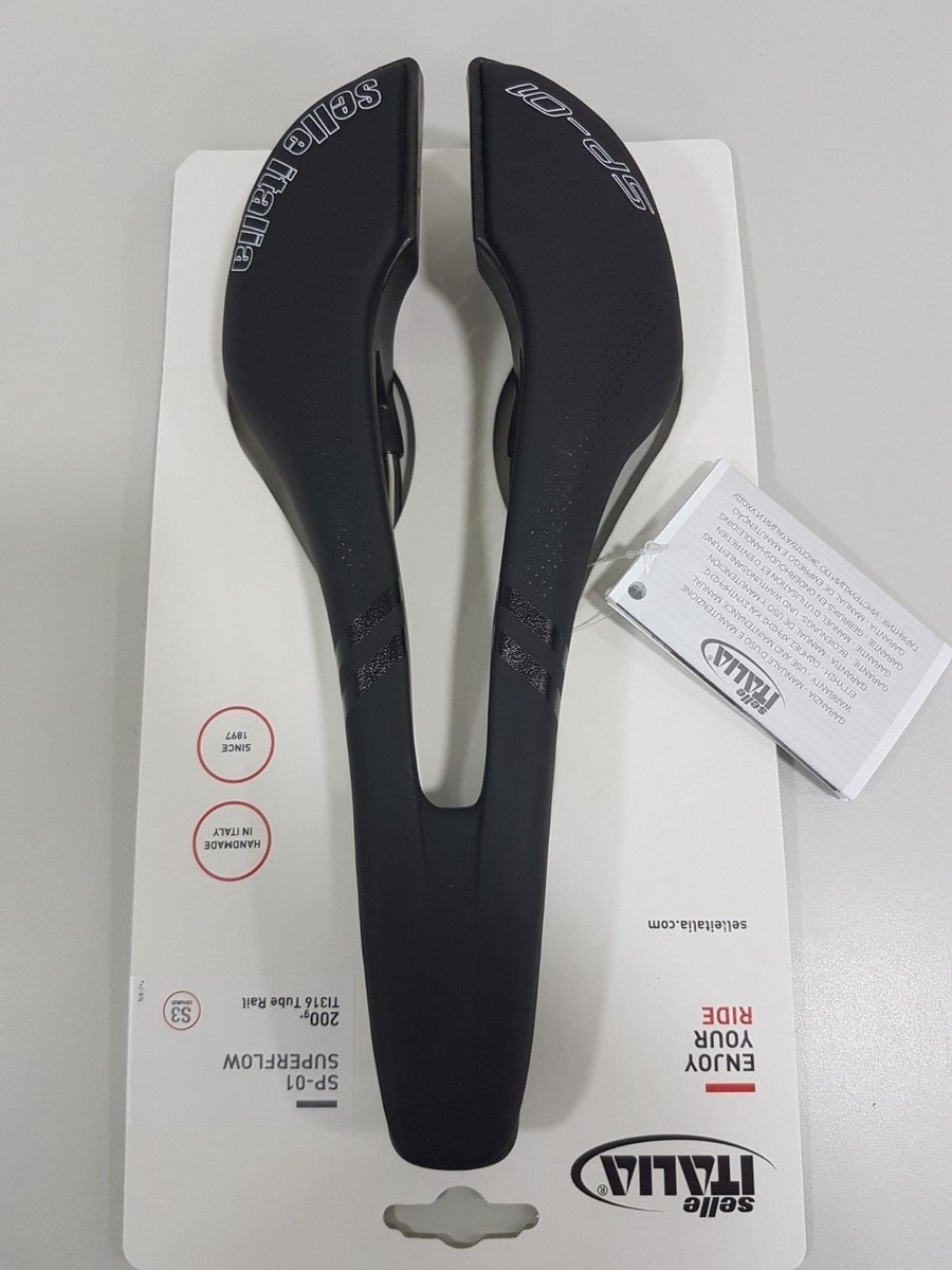 Selle Italia SP-01 Superflow S3 TI 316 Tube Ø7mm Rail Bicycle