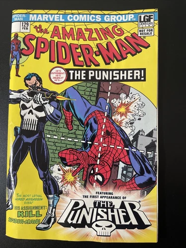 Punisher 1st Appearance Amazing Spiderman 129     2003