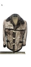 Shearling Jacket Mens Med Size 40 Marlboro Mans Rancher Jacket