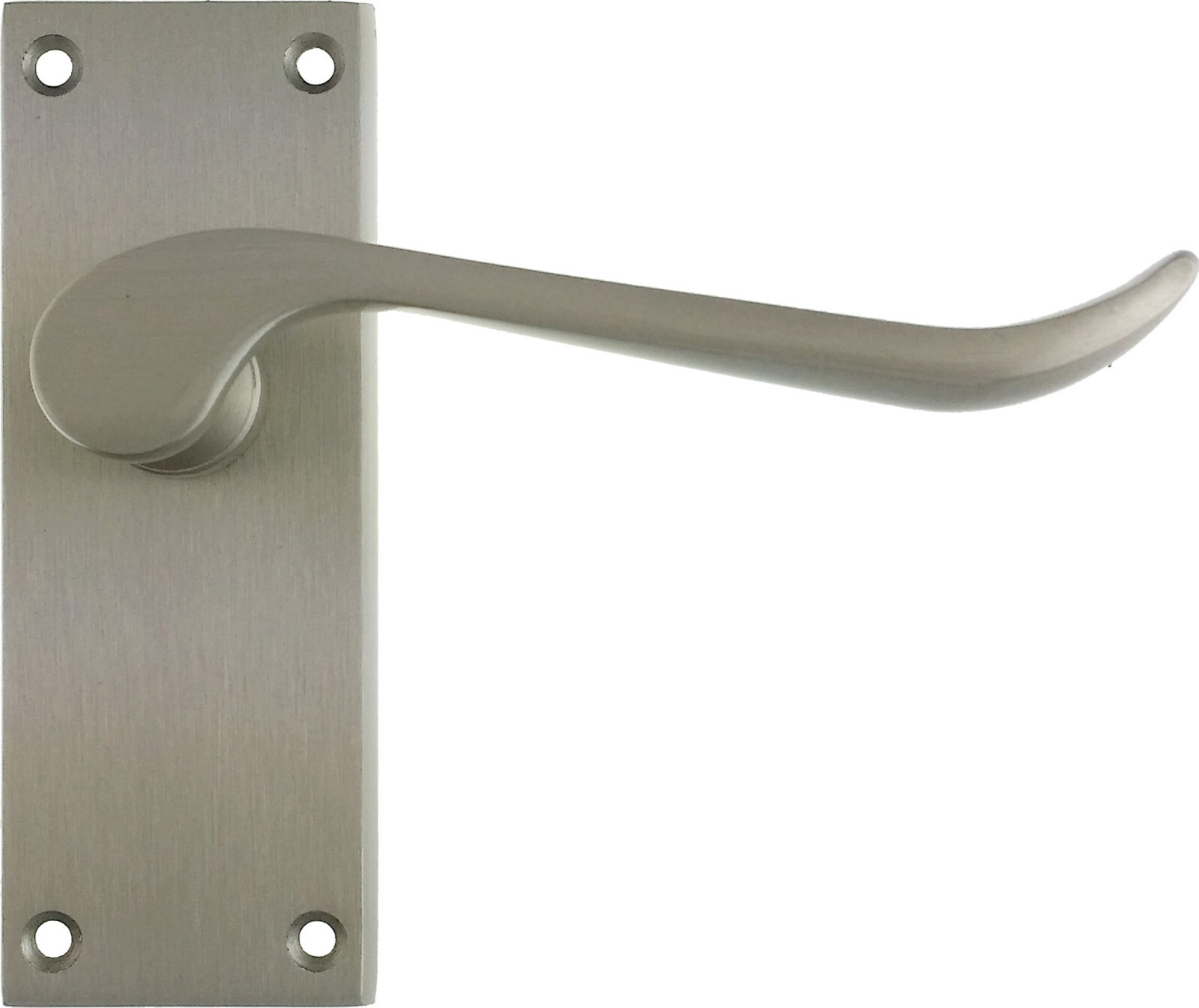 Howdens Bertelli Chrissi Door Handle Sets Brushed Satin Nickel