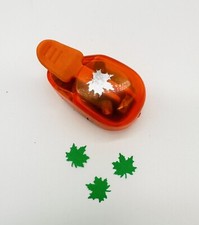 EK Success Maple Leaf Paper Punch Scrapbooking Crafting Paper Crafts