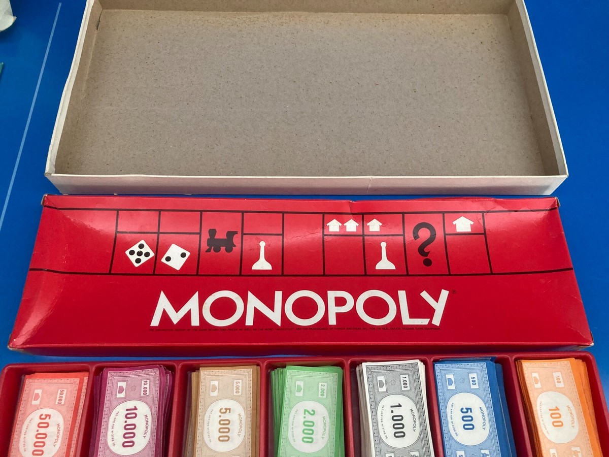 MONOPOLY MIRO PARKER Jeux de Société Ancien Vintage