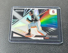 2022 Panini Prizm Draft Picks Brock Jones Prizmatic Silver Prizm