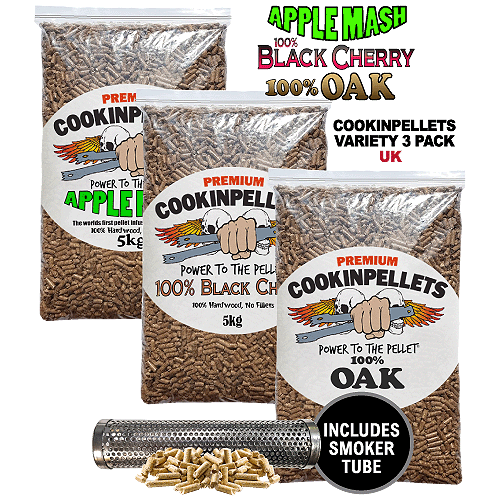 CookinPellets 5kg Premium Smoker Pellets for Smoking Tubes in Gas Charcoal BBQs - Picture 8 of 21
