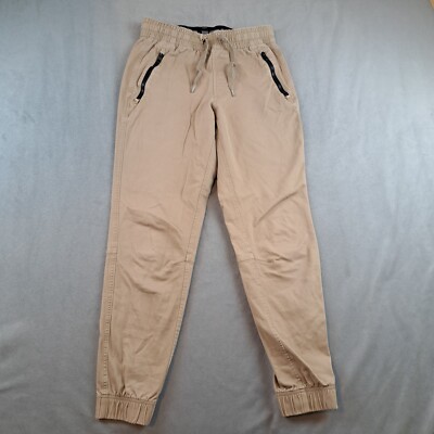 Under Armour Mens Performance Chino Joggers Size Small (28x28) Beige Zip  Pockets | eBay