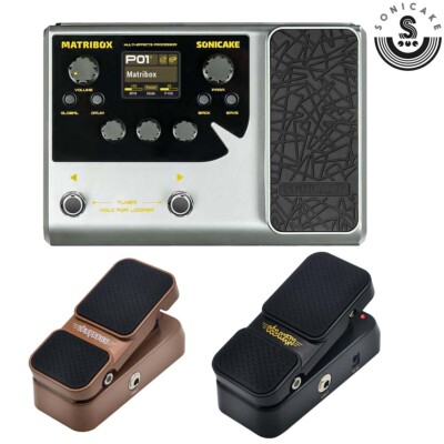 SONICAKE VolWah/Vexpress Wah Volume Pedal Matrixbox Expression Multi-Effekt Peda