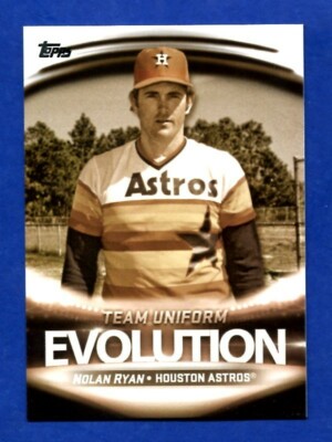 2019 Topps Evolution of Team Logos #EL10 Jose Altuve/Nolan Ryan