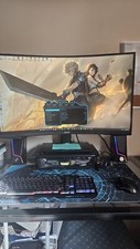 Samsung 32" WQHD Gaming Monitor with 1000R Curved Screen - Black