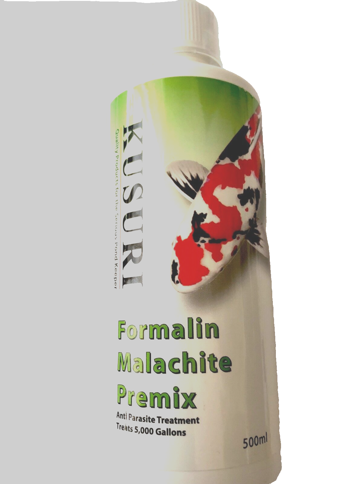 KUSURI Formalin & Malachite Premix 500ml Anti Parasite Koi Pond Treatment FMC