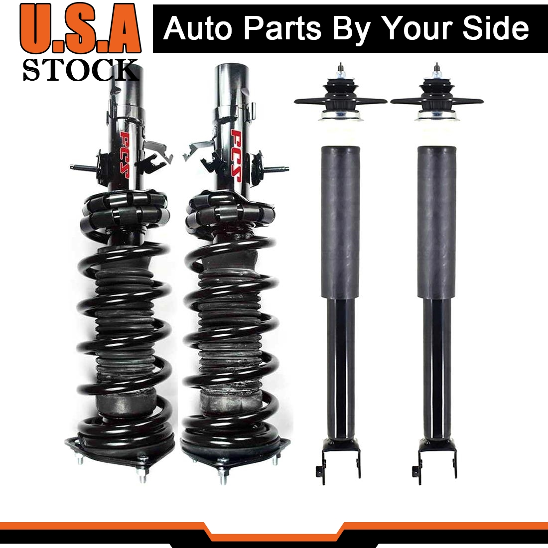 New OE Front Struts & Rear Shocks For 2004-2006 Infiniti G35 3.5L_