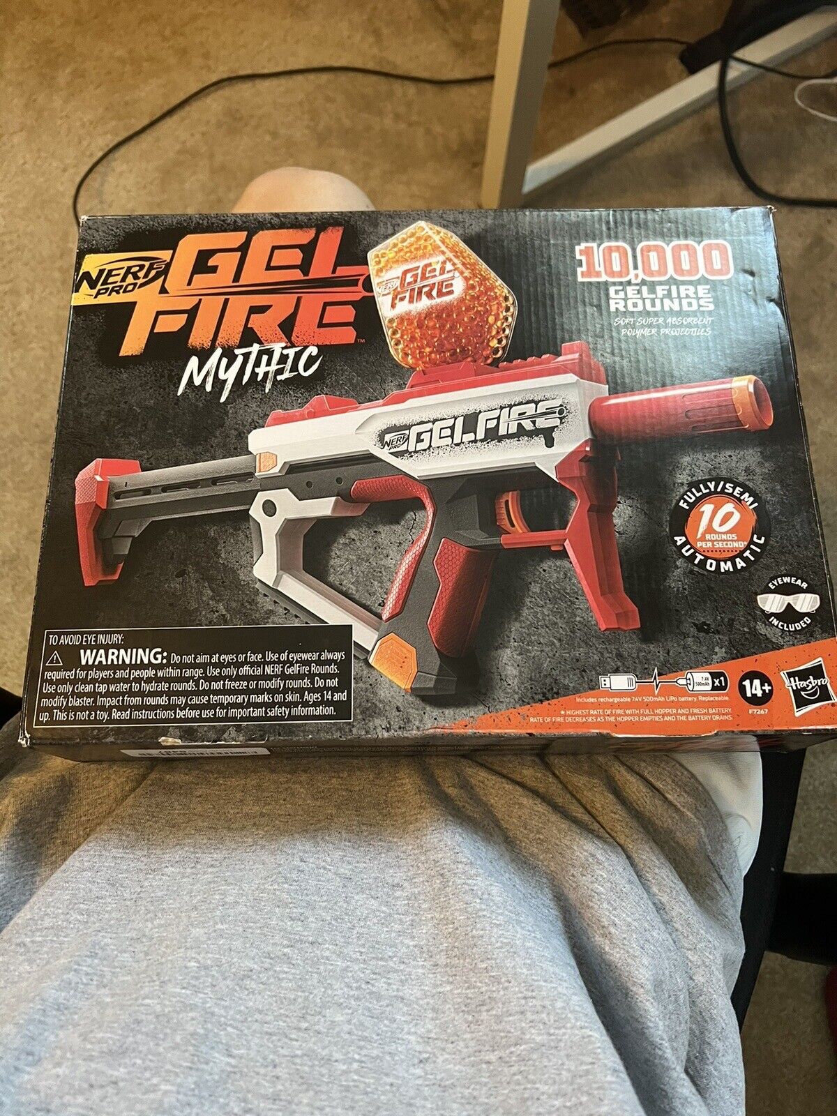 Nerf Pro Gelfire Mythic Blaster, 1 ct - City Market