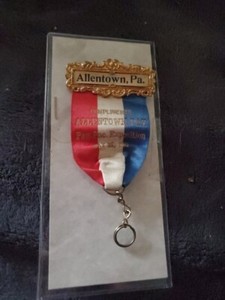 1915 Allentown Day PA - Pan-Pac Expo Badge