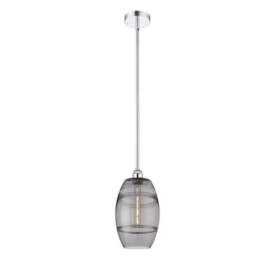 Innovations 616-1S Vaz 1Lt 8'' Stem Mini Pendant, CH/SM - 616-1S-PC-G557-8SM