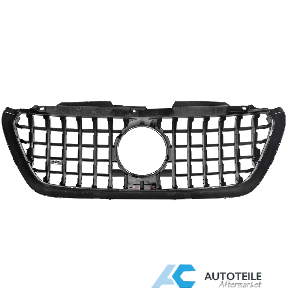 Kühlergrill Sport GT Grill Glanz Schwarz für Mercedes Sprinter W907 907 W910 - Bild 4 von 4
