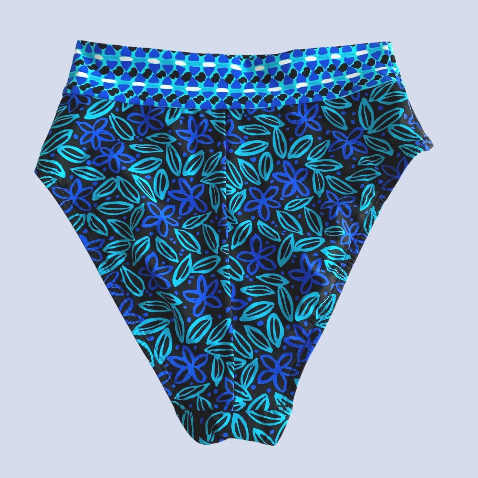 Skinny Dippers Womens Bikini Swimsuit Medium Blue Flo… Gem