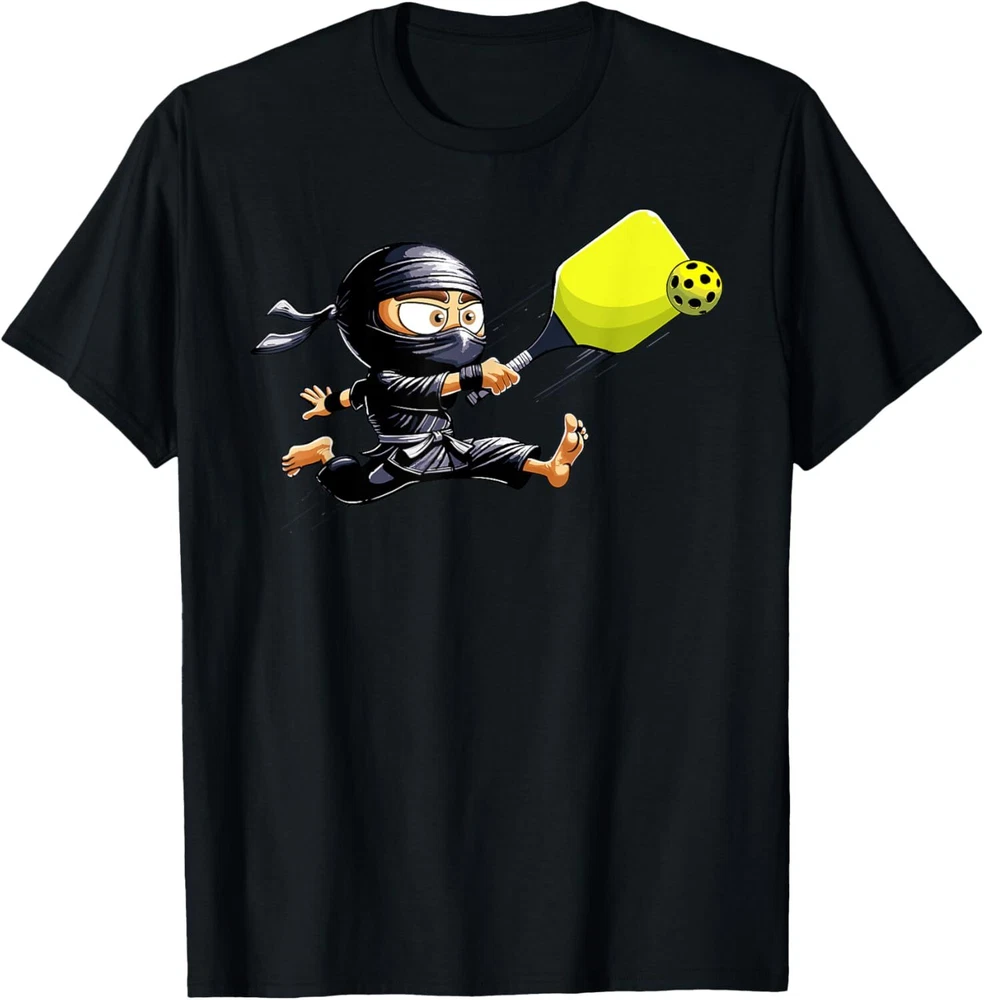 Pickleball Player Ninja T-Shirt Hoodie