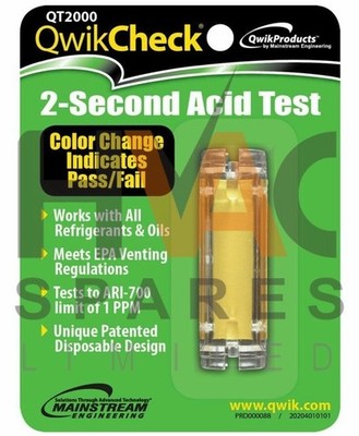 QwikCheck 2-Sekunden Säuretest-Kit - QT2000