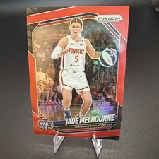 2025 Panini Prism Wnba 122/299 Red Swirl Prizm Jade Melbourne #42