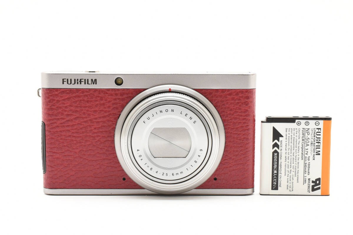 FUJIFILM XF1 コンパクト デジタルカメラ レッド #213q Fujifilm Xf1 Digital Camera Compact Red 213Q | eBay