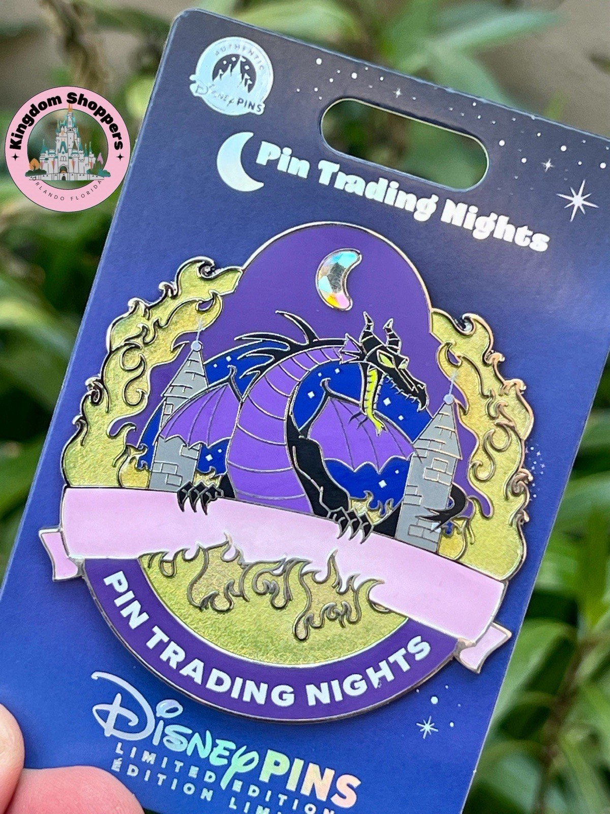 2026 Disney Parks Pin Trading Nights Maleficent Dragon Sleeping Beauty LE 500