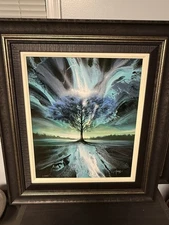 Ashton Howard Art "The Nights Magic” Dye Sublimation on Aluminum - Framed w/COA