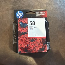 HP 58 C6658AN Tri Color Photo Ink Cartridge
