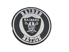 Las Vegas Raiders Embroidered Iron On Patch