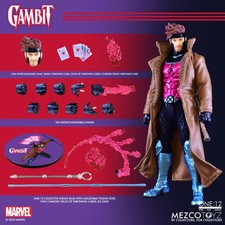Mezco One 12 Marvel Gambit Action Figure