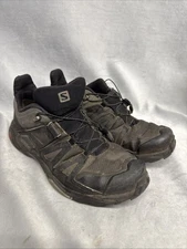 Salomon GoreTex Active Support ADV/C Contagrip Black Shoes Men's Size 8.5 Hiking