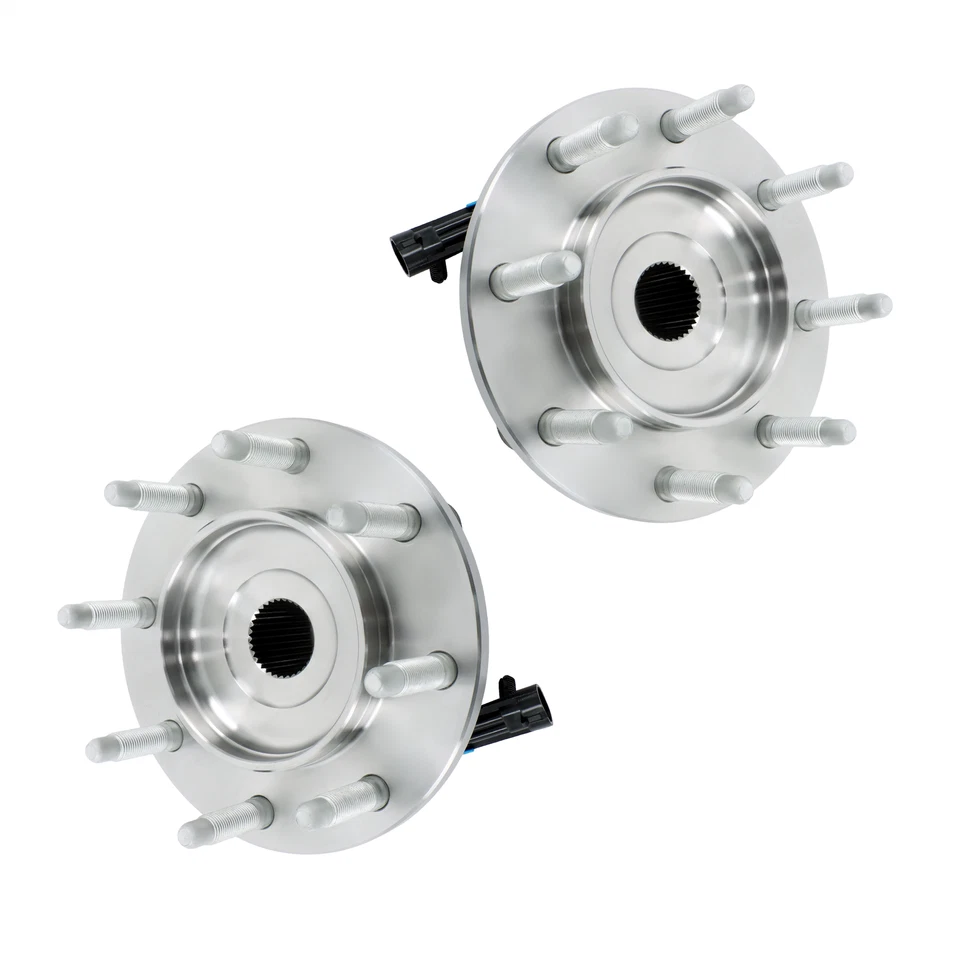2× Front Wheel Bearing Hub Assembly 4WD For Chevy Silverado GMC Sierra 2500 HD - Image 3 of 4