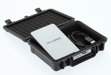 G-Technology G-Drive Mobile Portable USB 3.0 Drive 1 TB w/ Hard Case
