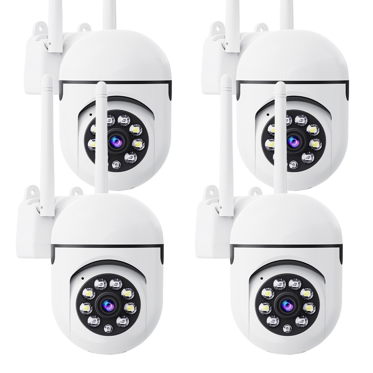 2k Hd Wifi Pan Tilt Ip Camera 360 Monitor
