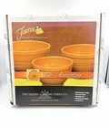 Fiesta 75th Anniversary Marigold 3 piece baking bowl set Homer Laughlin NEW