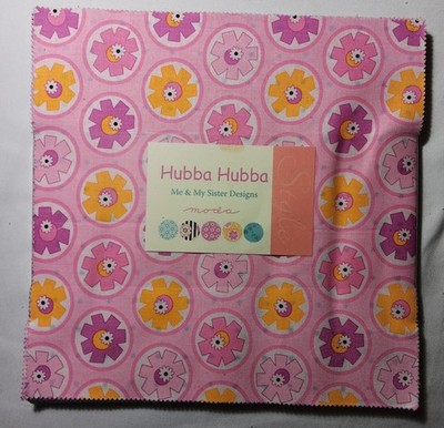 Layer cake Hubba Hubba by Me and my Sister for Moda Fabrics.  Very Rare. OOP.