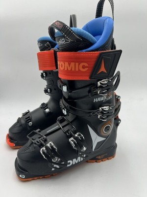 Atomic Hawx 130 Ultra XTD Alpine Touring Ski Boots - Black/Orange 24/24.5 MINT