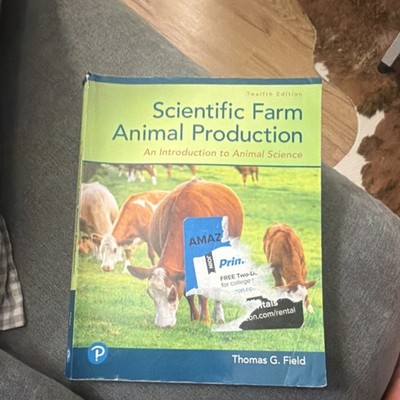 Pearson Scientific Farm Animal Production Twelfth Edition Paperback Field