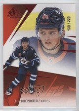 2023-24 Upper Deck SP Game Used Red 130/229 Cole Perfetti #26 1b2x