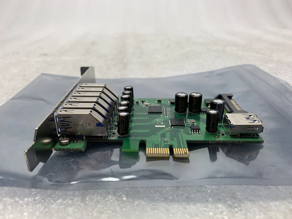 StarTech PEXUSB3S7 7-Port PCI Express USB 3.0 Card used great condition - Image 3 of 4