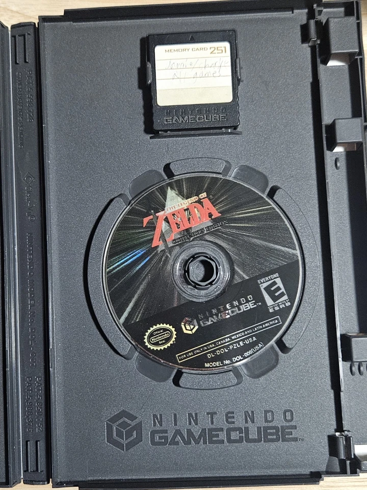 ЛЕГЕНДА О ЗЕЛЬДЕ КОЛЛЕКЦИОННОЕ ИЗДАНИЕ (Nintendo GameCube полный в коробке CIB - Изображение 4 из 4