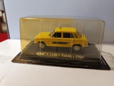 1/43 SIMCA 1100 TAHITI TAXI 1968 SOUS BLISTER COQUE