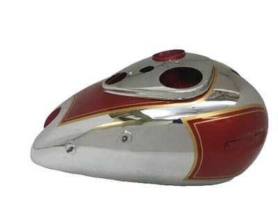 Ariel 500cc Red Hunter Aluminum Polish & Red Painted Fuel Petrol Tank | Fit For