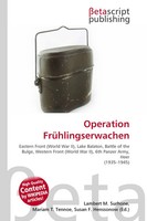 Lambert M. Surhone (U. A.) | Operation FrüHlingserwachen | Taschenbuch (2026)