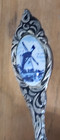 TEA STRAINER   DELFTS  HAND PAINTED     HOLLAND — photo 5