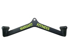 Home Gym Fitness Rowing T-bar V-bar Pulley Cable Machine Attachments, Bicep C...