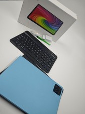 10" Android Tablet Blue  Keyboard Case Stylus WiFi Bundle Boxed