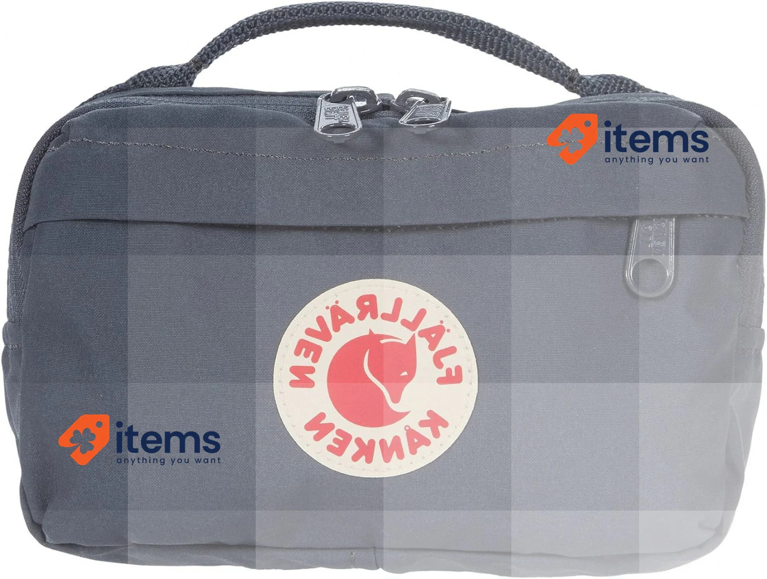 FJALLRAVEN Mochila Deportiva Unisex Kånken Gris Talla Única Riñonera Gry