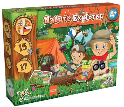 Science4you - Natur Entdecker Set für Kinder ab 4 Jahren - Outdoor-Spiele mit +1